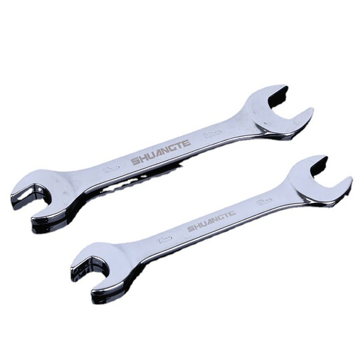 wholesale manual open wrench hardware tools double-headed two-in-one wrench fixed wrench mirror fixed wrench