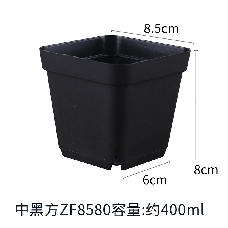 [Black 8.5cm] Chinese square basin ZF8580