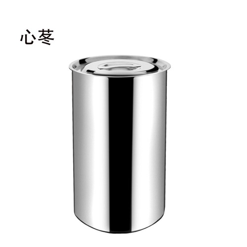 Stainless steel water storage bucket, pool bucket, food grade bucket, inner double ear bucket, household stainless steel bucket