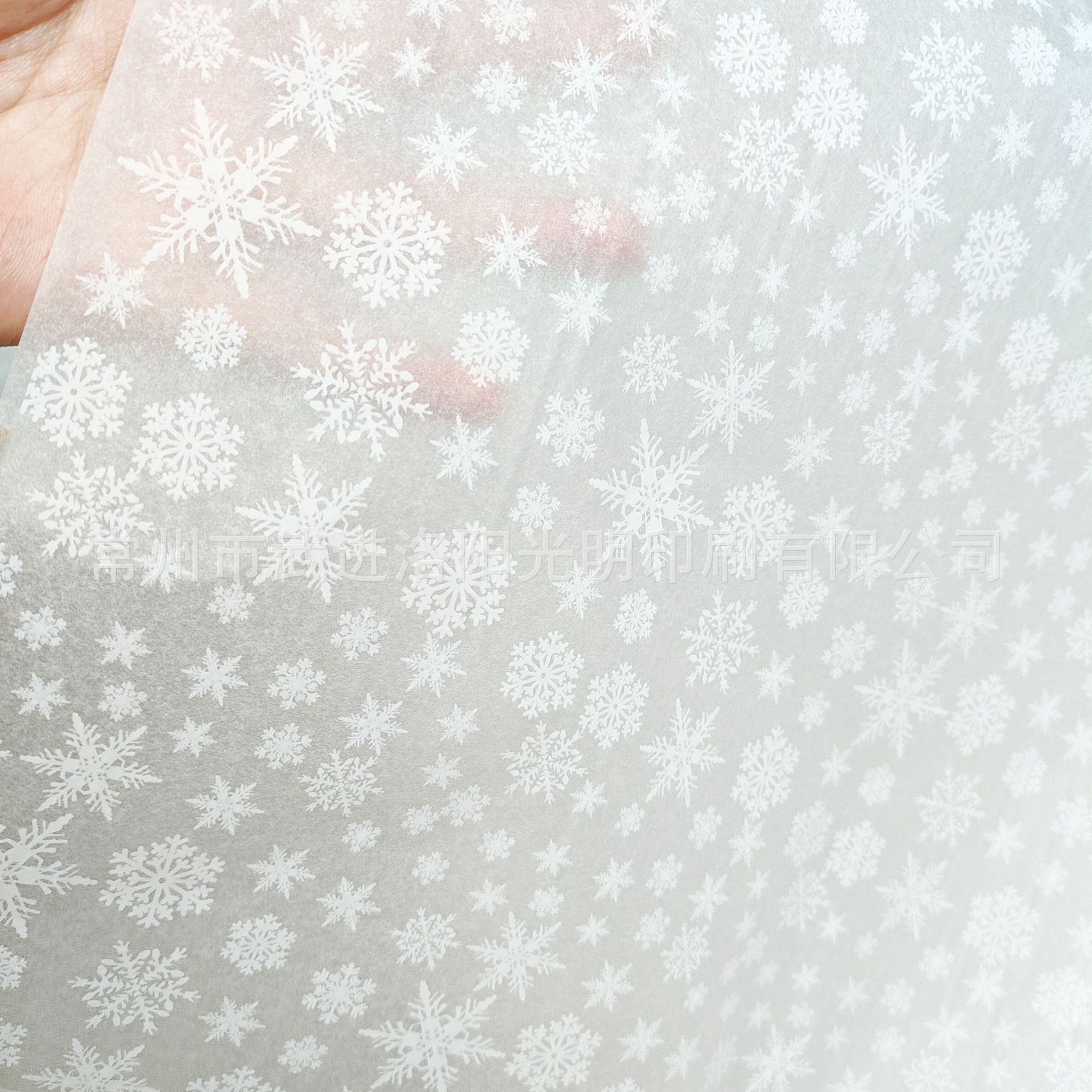 흰색 눈꽃 50*70cm 500장 단위로 대량 구매 가능