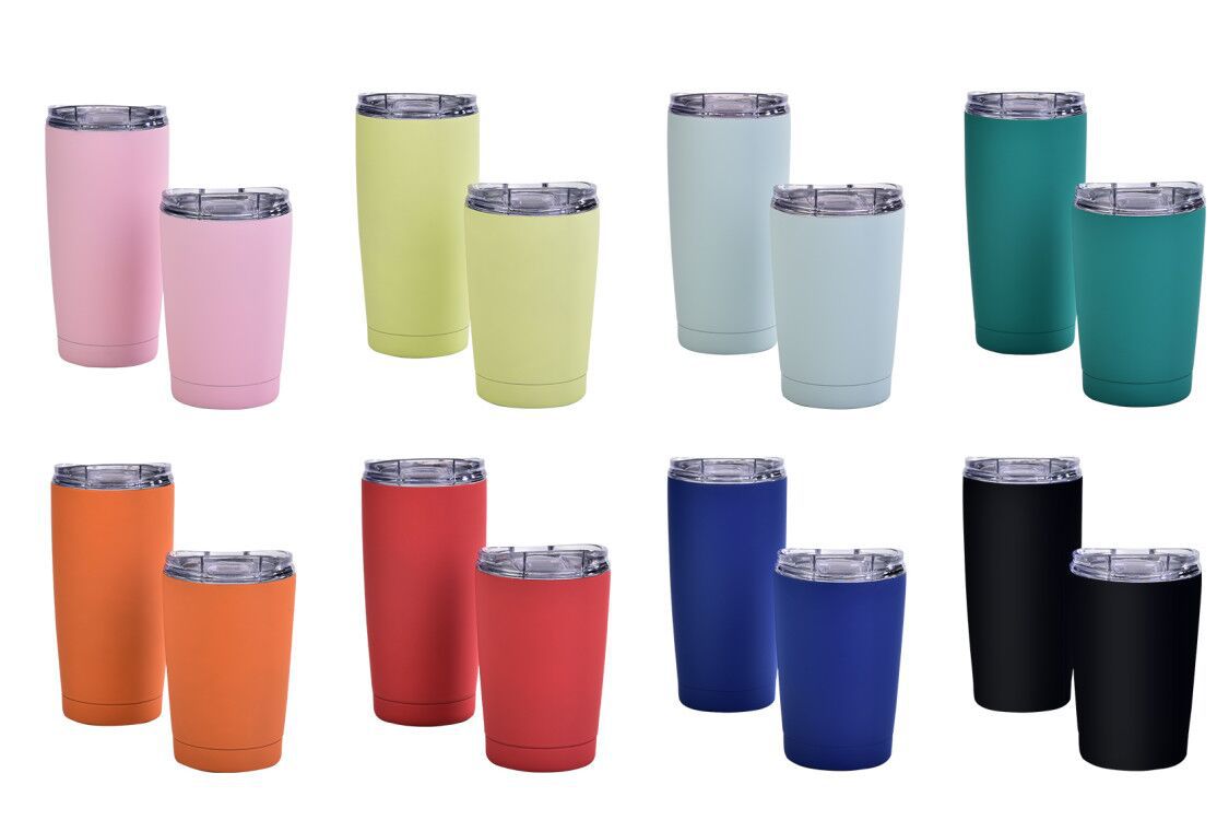 245g Weight White, Pink, Red, Blue, Yellow, Black Color Cross-border 304 Stainless Steel Vacuum Cup Car Simple Cup With Straw Men And Women With Cover Coffee Cup Tumbler 2