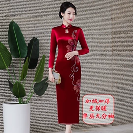 旗袍;中老年休闲套装;妈妈服