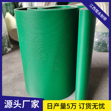 PVC跑步机跑带直条防滑花纹传送皮带 竖条纹防静电运输尼龙输送带