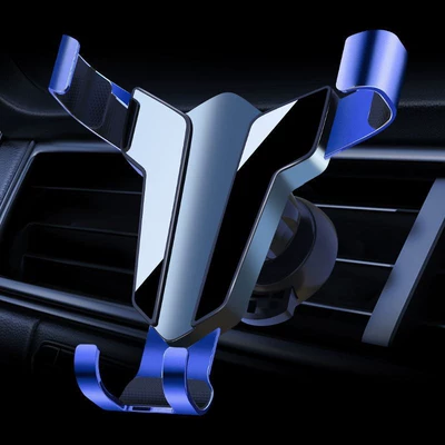 phone bracket car mobile phone: Car phone holder - blue-sword-shi-hawk-bouth-clip