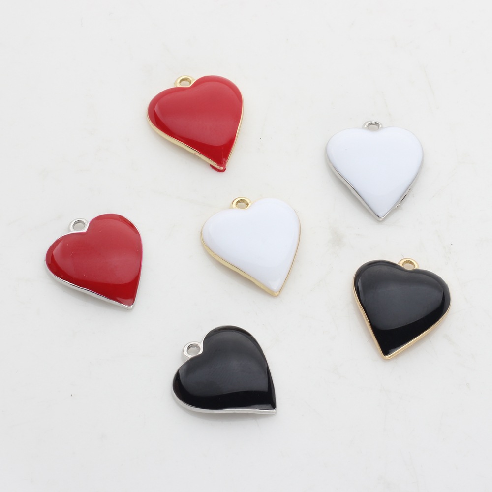 Zinc Alloy Heart Shape Cute display picture 3