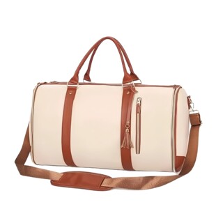 Capacious suit, travel bag for leisure, universal shoulder bag, handheld storage system for traveling, (Physicals), city style 5
