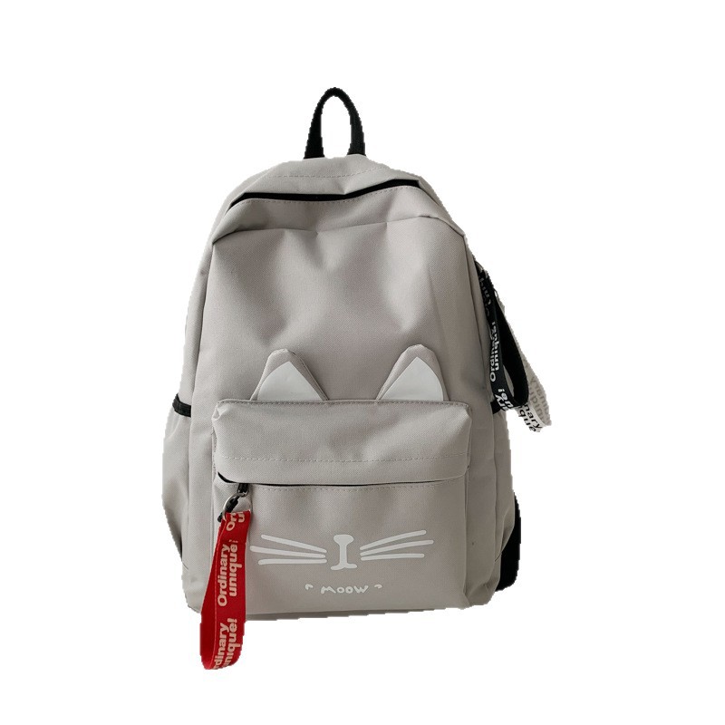 Mochila de estilo de gato de dibujos animados para estudiantes de primaria 1 - 3 - 6 grados mochila escolar coreana para niñas mochila escolar ligera