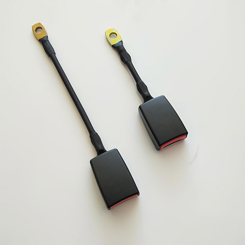 in stock car seat belt seat socket with alarm line bus seat belt lock buckle truck forklift slot wholesale