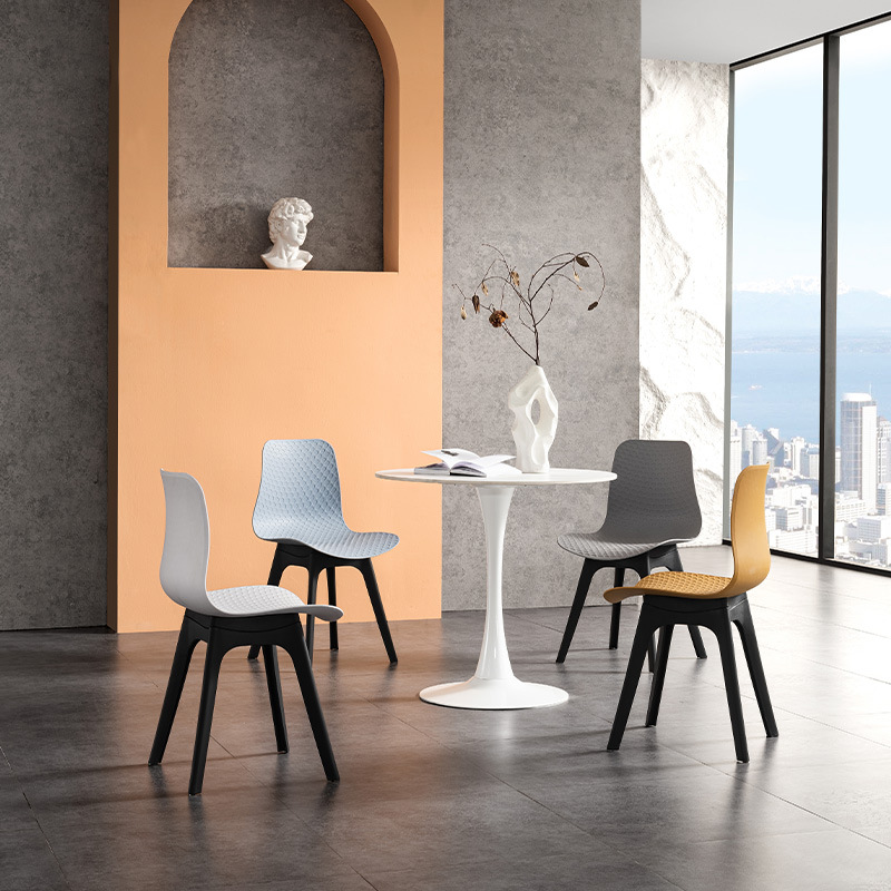 Mesa y silla de negociación combinación mesa redonda tienda de té con leche mesa y silla cafetería tienda de postres tabla de roca mesa de ocio aislamiento térmico impermeable hogar