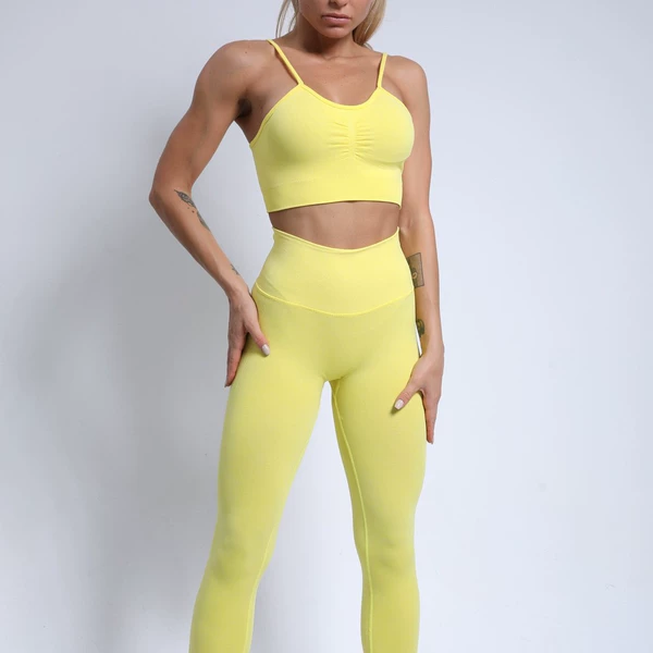 Yellow bra