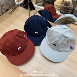 春夏新款韩版女户外遮阳棒球帽男旅游百搭刺绣防晒休闲时尚鸭舌帽
