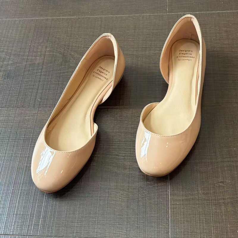 Korean-style simple height-increasing closed-toe shallow flats for women, suitable for summer commuting, versatile and comfortable shoes Korean-style simple height-increasing closed-toe shallow flats for women, suitable for summer commuting, versatile and comfortable shoes