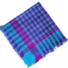 Plaid blue purple plaid 84*84cm