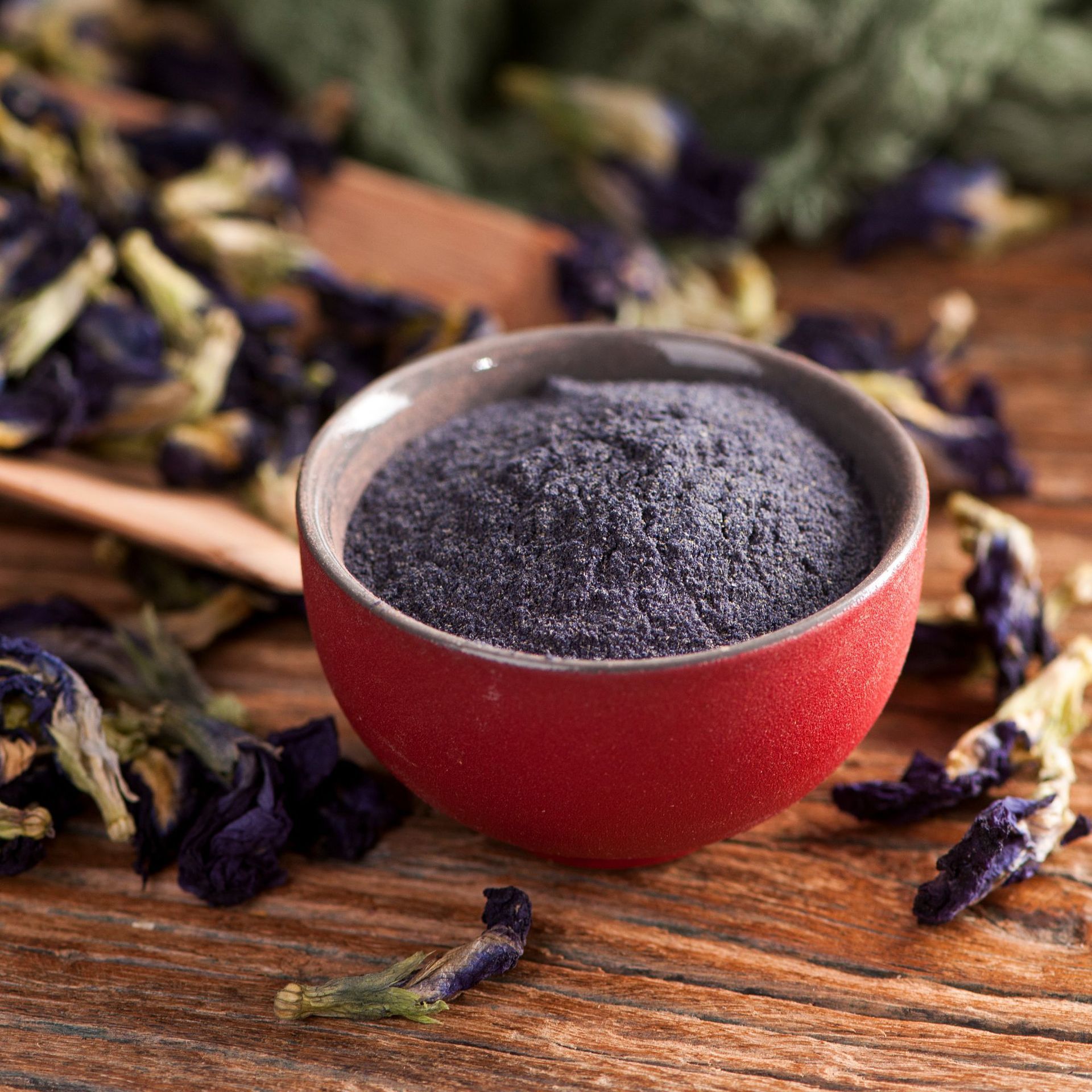 Supply Food Ingredients Seasoning Blue Butterfly Bulk Powder Pastry Cake Cream Color Plant Additive Powder