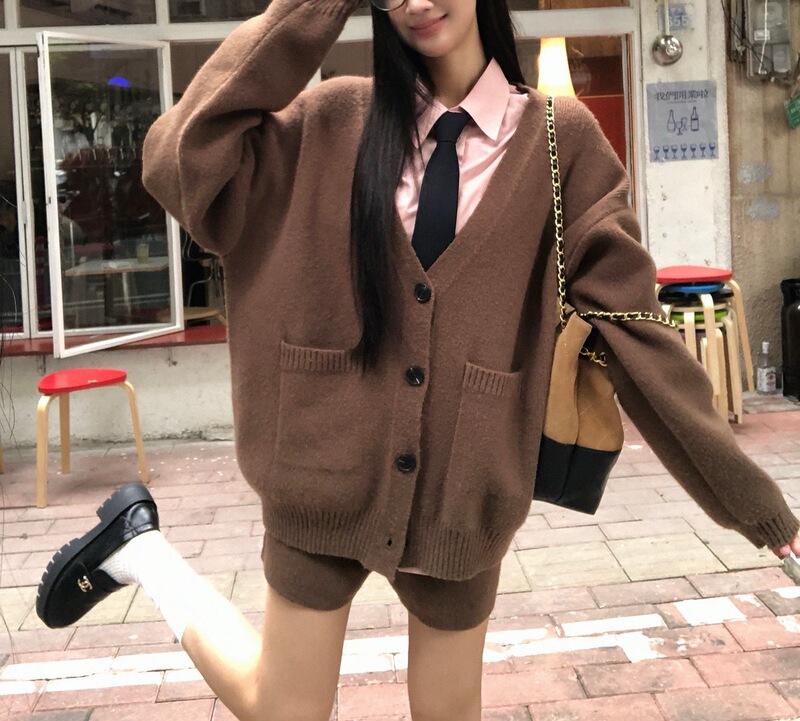 高级感巨看的套装女秋季5超火穿搭一整套松弛感两件套|undefined