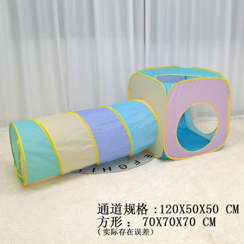 Tienda de los niños interior entrenamiento escalada sensorial kindergarten equipo educación temprana plegable macaron costura princesa