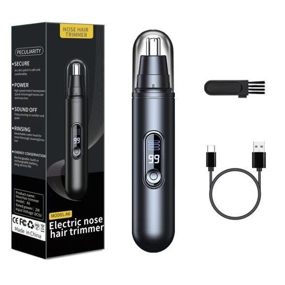 men's electric rechargeable trimmer charging