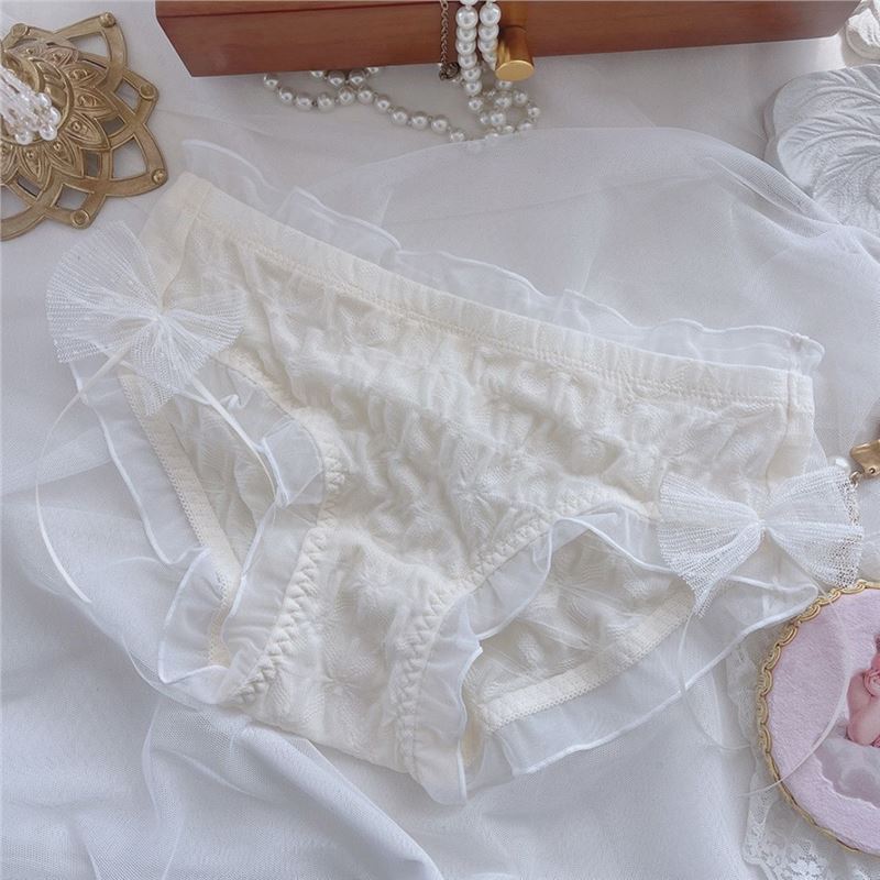 꽃사 살구 원피스 속옷