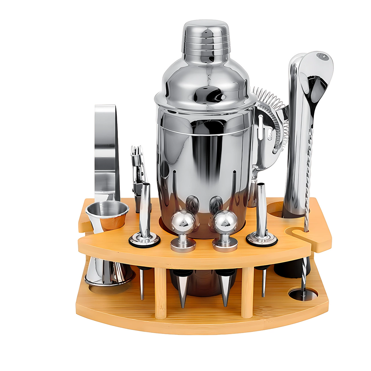 Shaker stainless steel, cocktail milk tea, set, full set