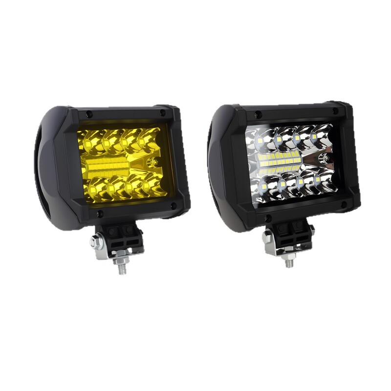 12V 車 LED 三眼 20LED 作業灯外部補助メンテナンスライト 60 ワットオートバイオフロード車修正スポットライト|undefined