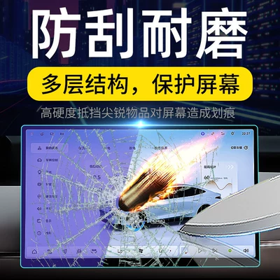 Car interior film: car navigation screen protector display protection