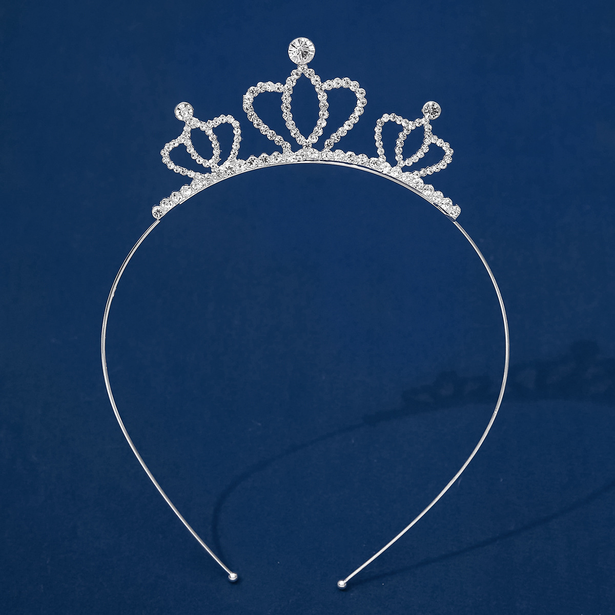 Nuevos accesorios para el tocado de los niños princesa corona diadema novia chica accesorios en forma de corazón accesorios para el cabello fábrica de joyas