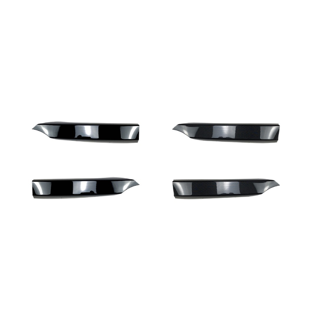 Esquina de Parachoques Delantero para Auto BMW Serie 1 E82 E88 M-Tech, PP, Autoadhesivo, Sin Residuos