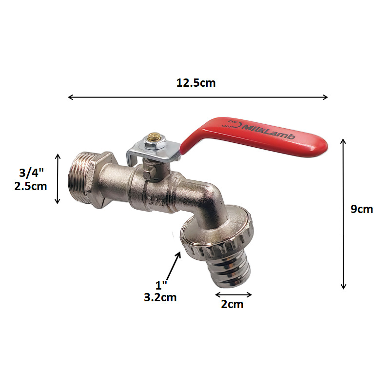 Cross-border exclusive 3/4x1 gardening zinc alloy faucets details Picture