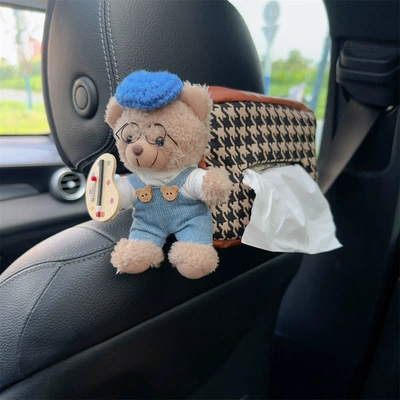 hanging trend pilot cool paper – Car tissue box/set - cute-bear-paper-box-style-16