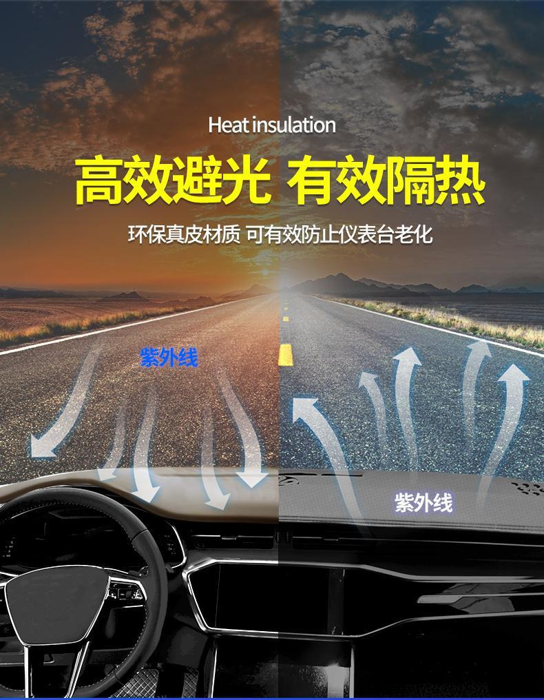 Suitable for 2024 Honda Haoying central control instrument panel shading mat Honda Haoying sunscreen slip heat insulation shading mat