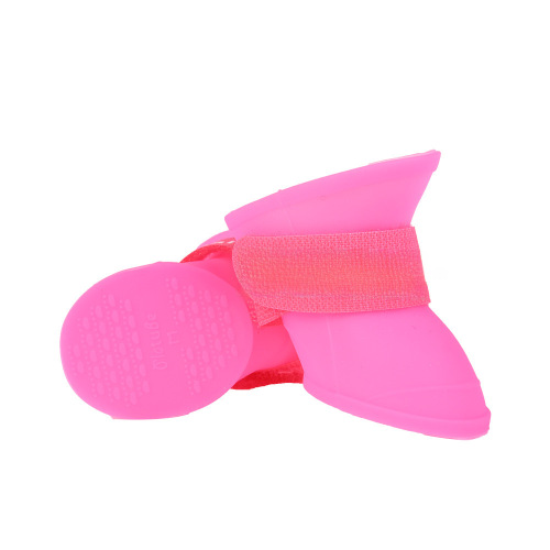 Direct Supply Soft Silicone Pet Shoes Waterproof Anti-Slip Silicone Rain Boots for Dogs Outdoor Rain Boots for Cats and Dogs Shoes Covers Paws Covers Dog Shoes