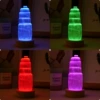The tower is about 10CM high [6cm USB LED colored light]