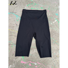 清！换季清仓！HD85#F码裸感瑜伽健身跑步高腰收腹打底紧身五分裤