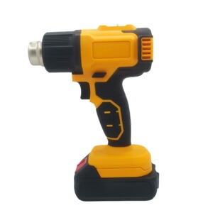 Lithium battery rechargeable temperature regulating hot air gun plastic welding gun high power small wireless portable heat shrinkable film baking gun