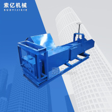 泡沫冷压挤出机 保温棉发泡胶压块机 车载废旧泡沫粉碎化坨一体机