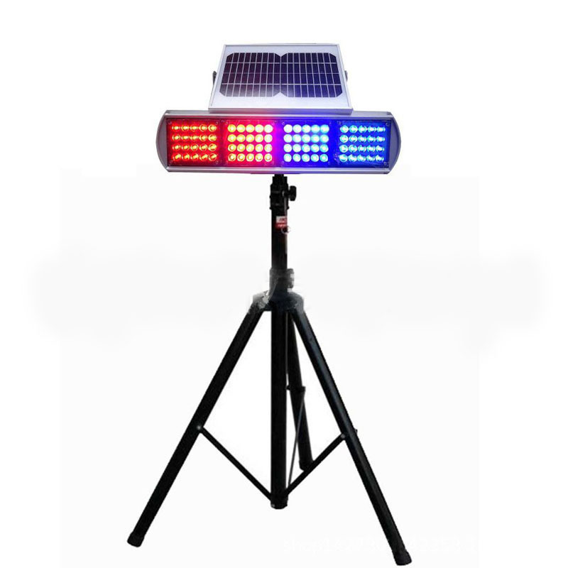 爆闪灯支架，爆闪灯移动三脚架，通用太阳能交通爆闪灯伸缩支架