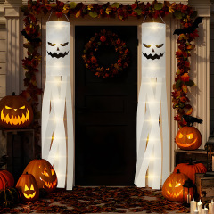 アマゾンハロウィーン装飾品クリスマス感謝祭パーティーパーティー配置風向袋ハロウィーン風筒旗
