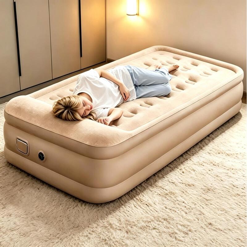 Self-inflating air mattress for floor use, ultra-light outdoor automatic inflatable mattress, portable outdoor air mattress