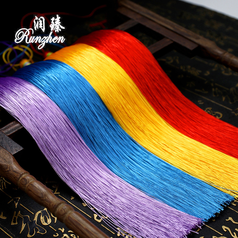 33cm長流蘇穗子古琴樂器配飾小吊穗diy飾品掛件劍穗手工編織廠家