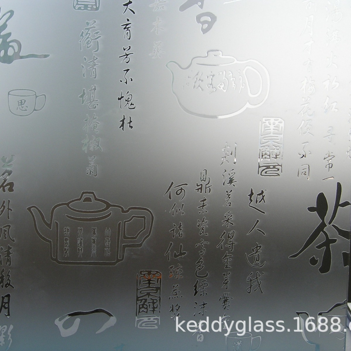 蒙砂钢化玻璃6 8 10 12mm 酒店 KTV 咖啡馆等艺术装饰 款式多样