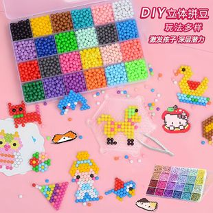 ��ͯƴ�����ϰ�ȫ������ֹ�diyˮ�F��24ɫˮ�ں϶�ƴ�D��ͨ���l