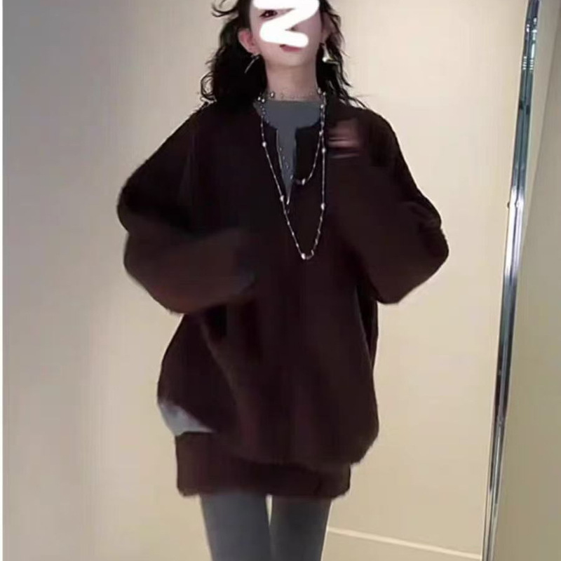深秋搭配初冬穿搭一整套秋冬季女装小香风毛衣针织半身裙两件套装|undefined