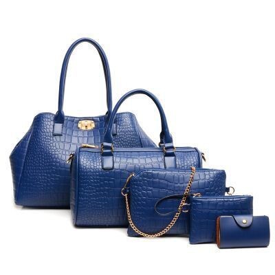 The first generation of the classic cross-border women's bag, the crocodile pattern mother-and-child bag five-piece set, single-shoulder crossbody handbag for Spring 2024 is now available Application Scenario