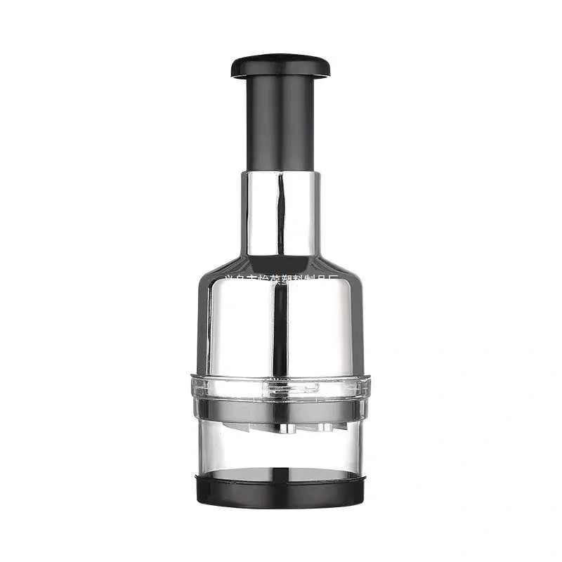Cortador de verduras prensado a mano de acero inoxidable, cuchillo de palmaditas, cocina multifuncional, triturador de jengibre y ajo, triturador de verduras, artefacto de cebolla