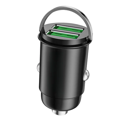 Mobil şarj cihazları: charging with digital display car - shipped-in-opp-bag-metal-invisible-pull-200w-usbusb