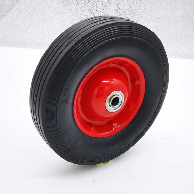 厂家直销10X2.75半空心轮 割草机微耕机橡胶轮子小型农用机轮胎