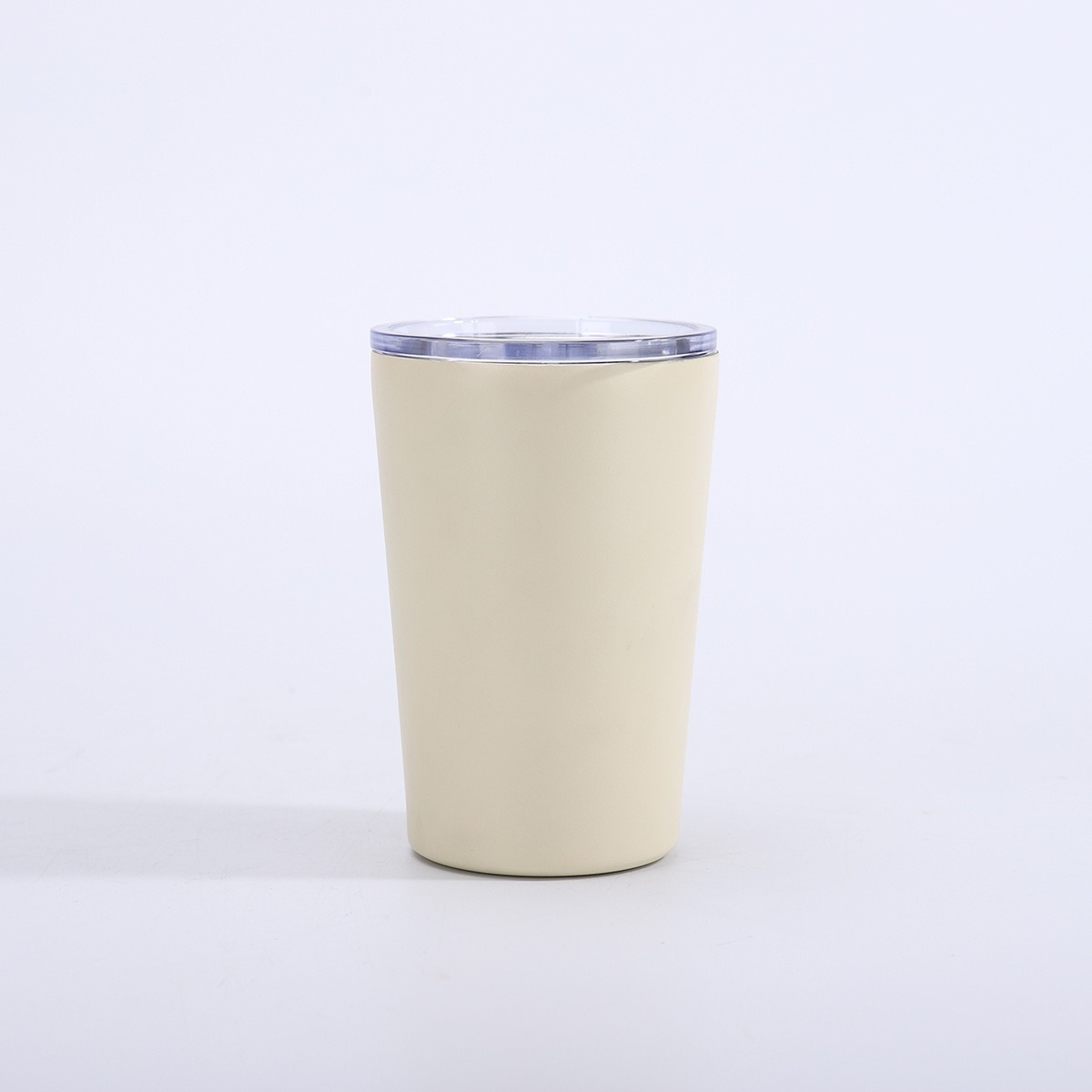Mini mini 12oz con tapa de taza de leche 304 taza de acero inoxidable de doble capa al aire libre taza de cerveza portátil