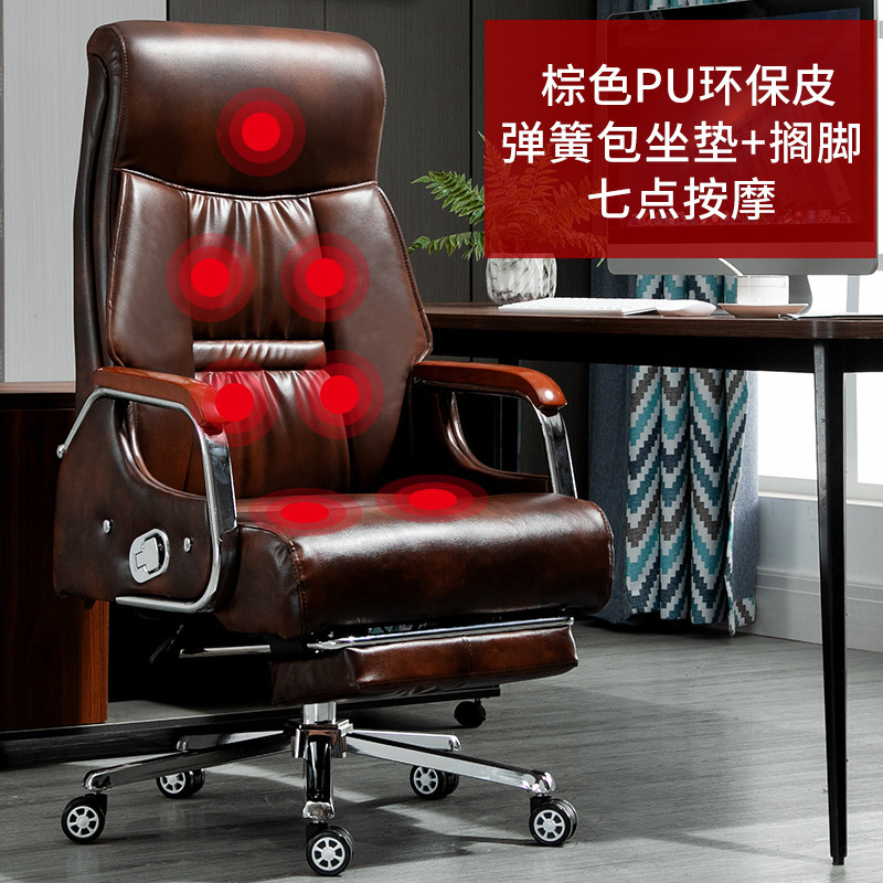 Коричневый износостойкий экологичный массажер, подушка