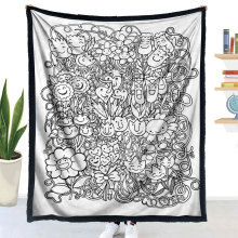 �羳�����ֹ���ɫ̺DIY Coloring Blanket �ֹ���ɫ��ɫ̺�T�f��