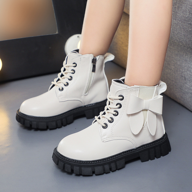 Children's Boots 2026 Spring and Autumn New Style Girls' British Style Short Boots Boys' Boots Summer Breathable Single Boots